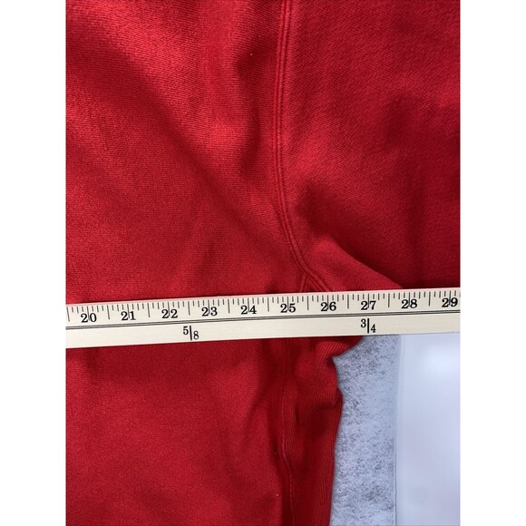 Vintage Champion Authentic Athletic Apparel Red 3XL Crewneck Sweatshirt C240 - Picture 5 of 8